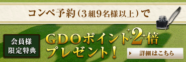 GDOポイント2倍プレゼント!