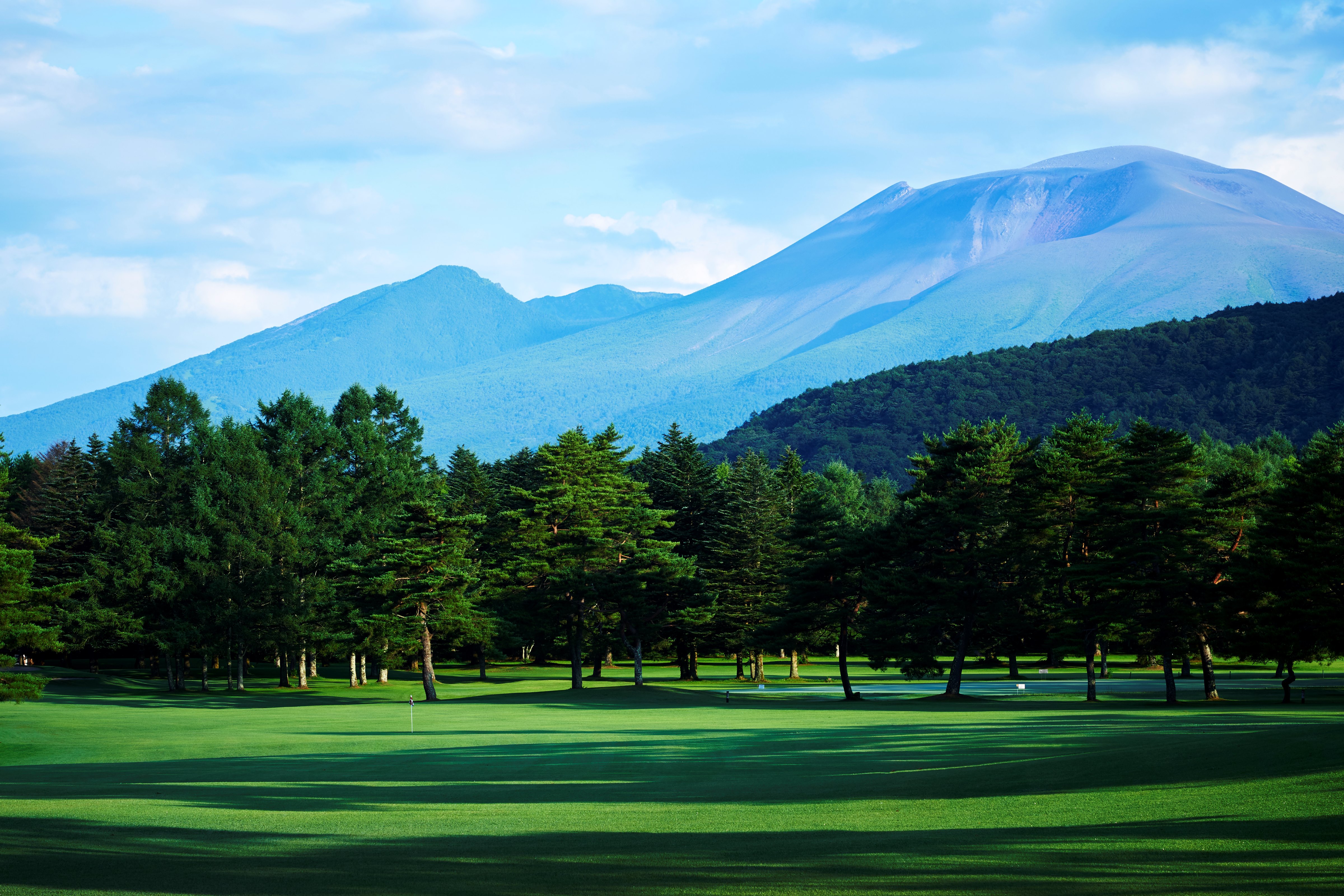 長野県・晴山ゴルフ場