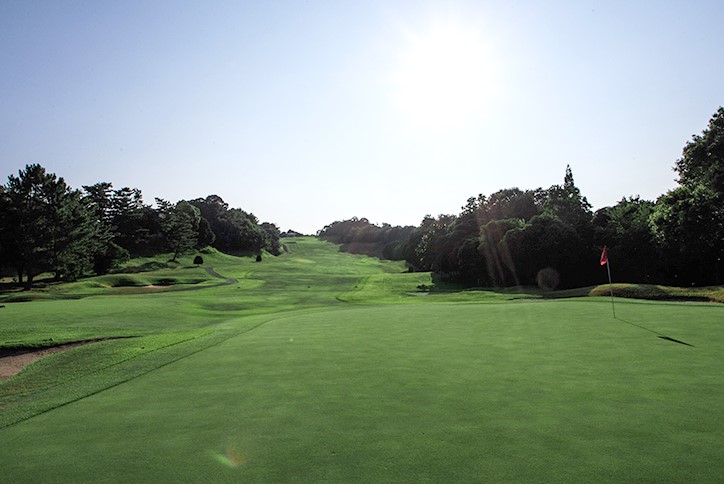 山口県・宇部72カントリークラブ万年池西コース