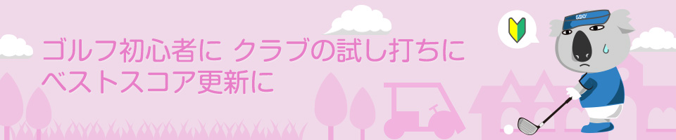 ゴルフ初心者にクラブの試し打ちにベストスコア更新に