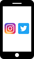 Instagram/Twitterをインストール