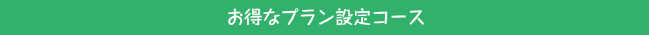 お得なプラン設定コース
