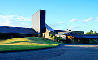 風格に満ちたクラブハウス