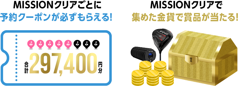 全ステージクリアすると…合計100,000円分