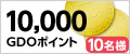 10,000GDOポイント