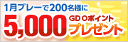 1月プレー対象キャンペーン！