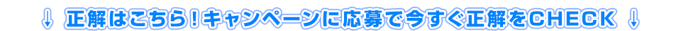正解はこちら！キャンペーンに応募で今すぐ正解をCHECK