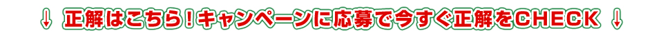 正解はこちら！キャンペーンに応募で今すぐ正解をCHECK