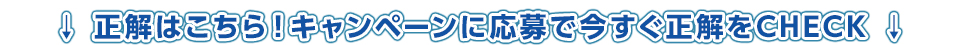 正解はこちら！キャンペーンに応募で今すぐ正解をCHECK